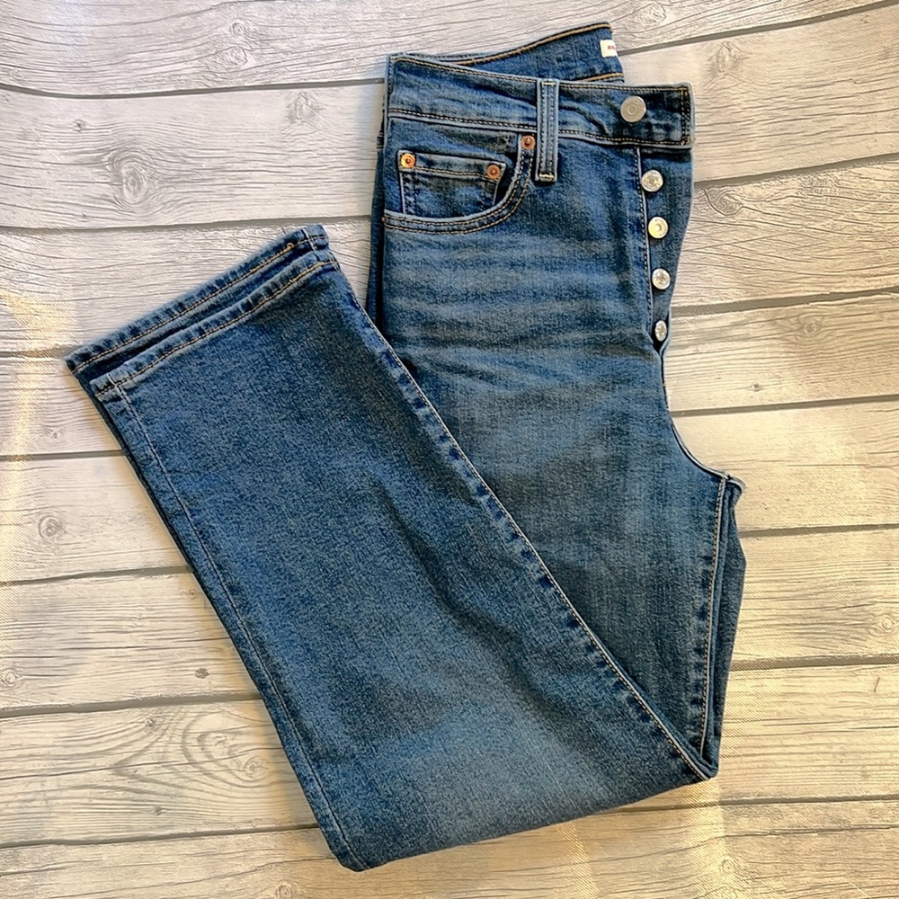 Levi's Women's Ribcage Straight Ankle Jeans size 26